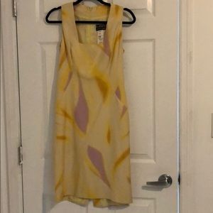 Versace Bergdorf Goodman Silk shift dress